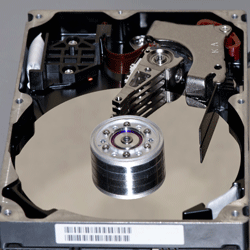 internal disk drive software